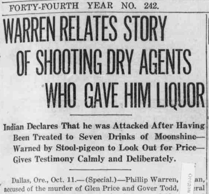 Offbeat Oregon: Prohibition sting ended with deadly gunfight in Grand Ronde